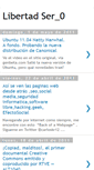 Mobile Screenshot of libertadsero.blogspot.com