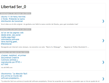 Tablet Screenshot of libertadsero.blogspot.com