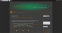 Desktop Screenshot of ex-admin.blogspot.com