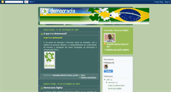 Desktop Screenshot of democratizacaodigital.blogspot.com