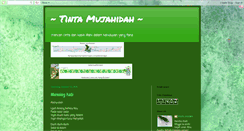 Desktop Screenshot of insan-wardah.blogspot.com