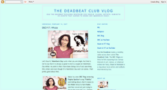 Desktop Screenshot of deadbeatvlog.blogspot.com