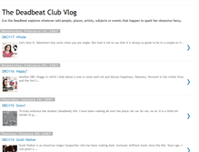 Tablet Screenshot of deadbeatvlog.blogspot.com