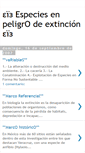 Mobile Screenshot of laextincion.blogspot.com