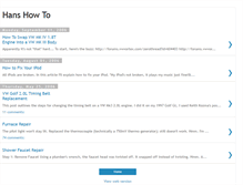 Tablet Screenshot of hanshowto.blogspot.com