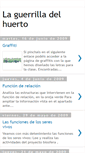 Mobile Screenshot of laguerrilladelhuerto.blogspot.com