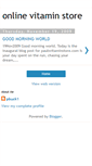 Mobile Screenshot of onlinevitaminstore.blogspot.com