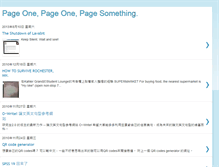 Tablet Screenshot of pagesomething.blogspot.com