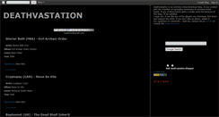 Desktop Screenshot of deathvastation.blogspot.com