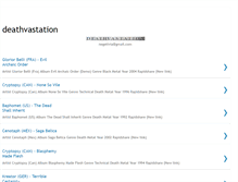Tablet Screenshot of deathvastation.blogspot.com