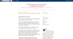 Desktop Screenshot of conjuredsunlightcommentaries.blogspot.com