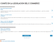 Tablet Screenshot of cuvateenlalegislaciondelecommerce.blogspot.com