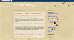 Desktop Screenshot of crochetblogger.blogspot.com