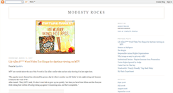 Desktop Screenshot of modestyrocks.blogspot.com