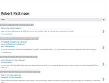 Tablet Screenshot of amorobertpattinson.blogspot.com