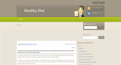 Desktop Screenshot of healthytolive.blogspot.com