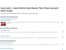 Tablet Screenshot of gaia4gold.blogspot.com