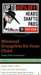 Mobile Screenshot of missionalevangelists.blogspot.com