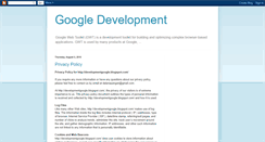 Desktop Screenshot of developmentgoogle.blogspot.com