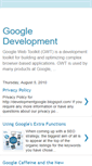 Mobile Screenshot of developmentgoogle.blogspot.com