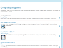 Tablet Screenshot of developmentgoogle.blogspot.com