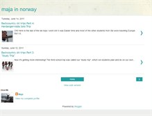 Tablet Screenshot of maja-in-norway.blogspot.com