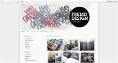 Desktop Screenshot of fremddesign.blogspot.com