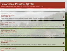 Tablet Screenshot of primarycarepeds.blogspot.com