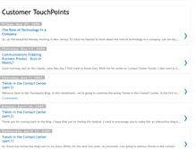 Tablet Screenshot of customertouchpoints.blogspot.com