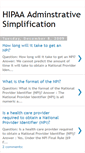 Mobile Screenshot of hippa-administration-info.blogspot.com