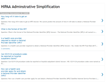 Tablet Screenshot of hippa-administration-info.blogspot.com