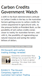 Mobile Screenshot of carboncreditsgovernmentwatch.blogspot.com