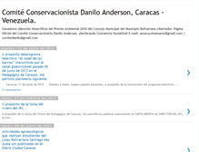 Tablet Screenshot of comitconservacionistadaniloanderson.blogspot.com