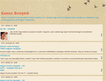 Tablet Screenshot of karesz-receptek.blogspot.com