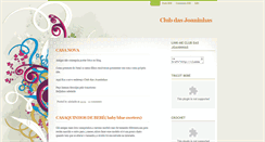 Desktop Screenshot of clubdasjoaninhas.blogspot.com