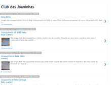 Tablet Screenshot of clubdasjoaninhas.blogspot.com