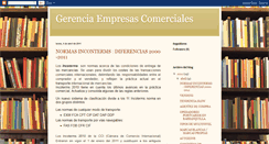 Desktop Screenshot of kattyquevedogerenciaempresascomercial.blogspot.com