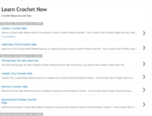 Tablet Screenshot of learn-crochet-now.blogspot.com
