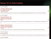 Tablet Screenshot of child-custody-101.blogspot.com