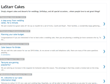 Tablet Screenshot of lastarrcake.blogspot.com