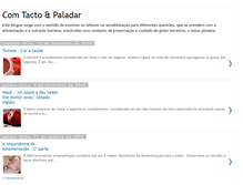 Tablet Screenshot of com-tacto-e-paladar.blogspot.com