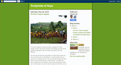 Desktop Screenshot of footprintsofhopeuganda.blogspot.com