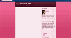 Desktop Screenshot of maitresselikes.blogspot.com