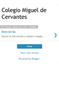 Mobile Screenshot of colegiocervantes.blogspot.com