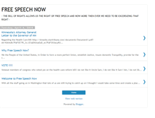 Tablet Screenshot of freespeechnow1.blogspot.com