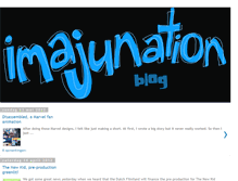 Tablet Screenshot of imajunationblog.blogspot.com