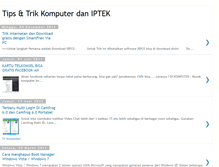 Tablet Screenshot of bisnis-iptek.blogspot.com