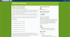 Desktop Screenshot of dinheiroconsciente.blogspot.com