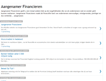 Tablet Screenshot of aangenamerfinancieren.blogspot.com