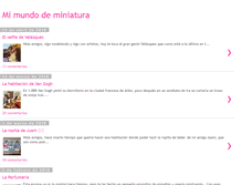 Tablet Screenshot of mimundodeminiatura.blogspot.com